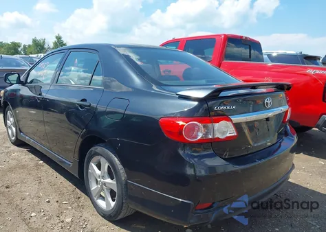2012 Toyota Corolla S из США, поврежденный, VIN 2T1BU4EE1CC818727